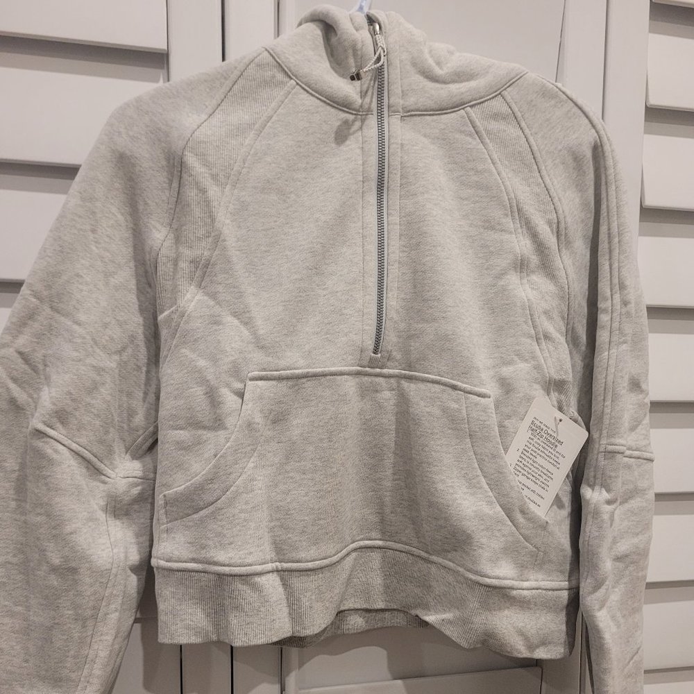 Brand New - Lululemon Scuba Oversized Half Zip ( HCUG ) NWT